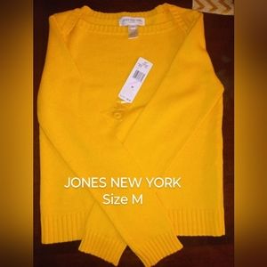 Jones New York Yellow Sweater